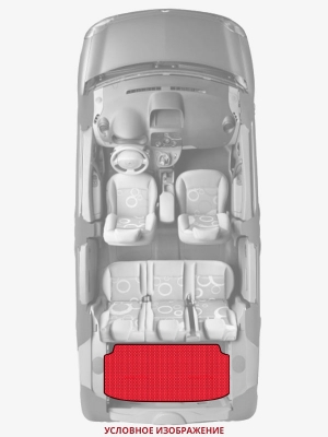 ЭВА коврики «Queen Lux» багажник для Land Rover Range Rover Evoque (2G)